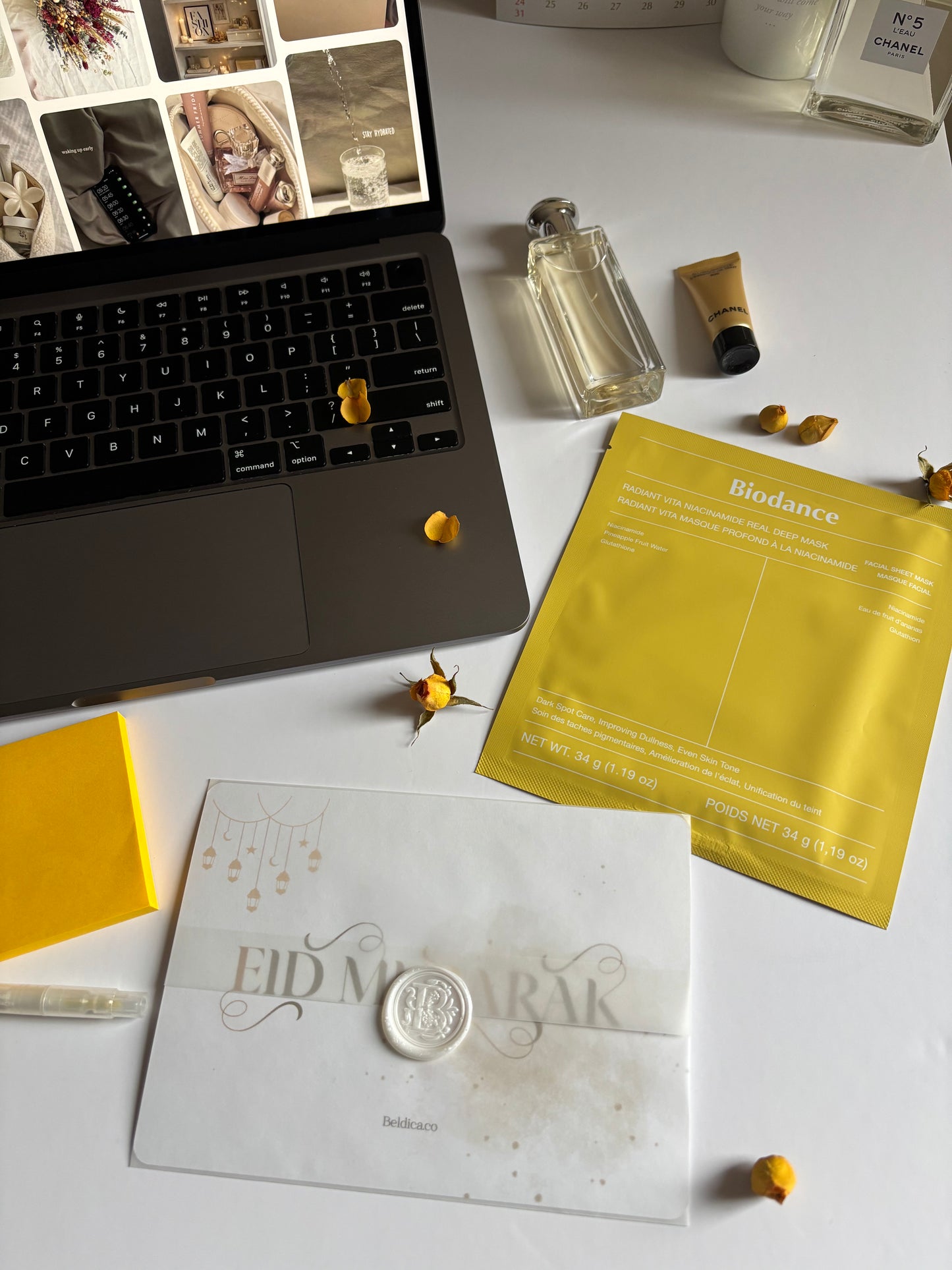 Elegant Eid Mubarak Wax Seal Greeting Cards – Assorted Styles